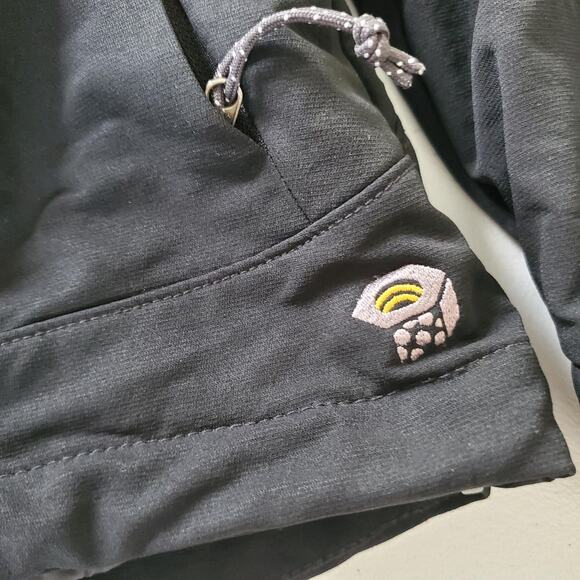 Mountain Hardwear Jacket Womens Medium Black PrimaLoft Insulated Full Zip Trail - Picture 4 of 9